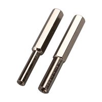 3.8mm Gamebit Screwdriver,Timorn 3.8 mm Security Bit Set 4.5mm Security Bit Security Screwdriver Set Tool for Nintendo NGC/SFC/N64/SEGA- 5 Pairs (5x 3.8 mm + 5x 4.5 mm)