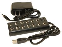 MyCableMart 13 Port USB 2.0 Hub and USB Data/Power Center, Powered