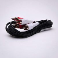 FireFold 2 RCA Audio Cable - Male to Male 6ft - for Connecting DVD Players, VHS Players, Sega Dreamcast, Nintendo 64