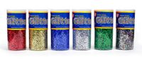 Hygloss Products Shiny Glitter for Slime, Arts & Crafts, 4 oz, Assorted (30406)