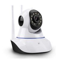 Dome Camera Pan/Tilt/Zoom Home Wireless IP Security Surveillance System 720p HD with Night Vision, Remote Monitor with iOS, Android App, Motion Detection Indoor Camera with Micro SD Card Slot