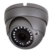 R-Tech 1080p 4-in-1 AHD / CVI / TVI / Analog Outdoor Dome Security Camera with New-Style SMD High-Intensity IR LEDs for Night Vision - 2.8-12mm Varifocal