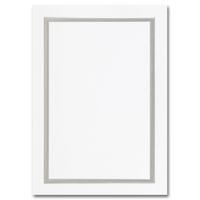 Fine Impressions Flat Cards, 5" x 7.75", 250 Count (RRANTIFSBW)