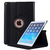 Jennyfly 2019 iPad 7th Generation 10.2" Case, 360 Degree Rotating PU Leather Hand-Free Stand Slim Easy Viewing Protection Case with Multiple Viewing Angles for 2019 iPad 7th Generation 10.2" -Black