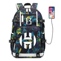 AUGYUESS Basketball Player Star Backpack School Bag Daypack Bookbag Shoulder Bag Laptop Bag
