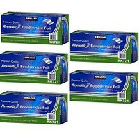 5 Wholesale Lots Kirkland Signature Reynolds Food Service Foil Sheets, 2500 Sheets Total