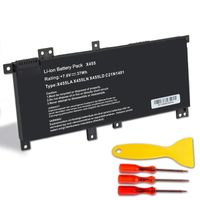 7.6V 37Wh Laptop Battery for Asus X455 X455LA X455LD X455LN R455LD Series Notebook, Part NO. C21N1401 C21PQCH PP21AT149Q-1