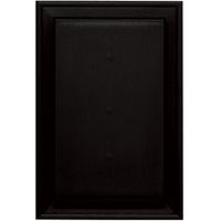 Builders Edge 130120001002 Mounting Block, Black