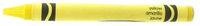 50 Yellow Crayons Bulk - Single Color Crayon Refill - Regular Size 5/16" x 3-5/8"