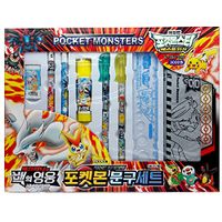 Pocketmon 8p Stationery Set (Red)