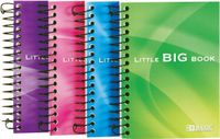 BAZIC 180 Ct. 4" X 5.5" Premium Spiral Fat Book (Case of 48)