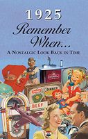 KardLet RW1925 1925 REMEMBER WHEN CELEBRATION: 95th Gift - Birthdays, Anniversaries, Reunions, Homecomings, Client & Corporate Gifts
