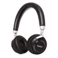 Yeitur Bluetooth Headphones with Mic Wireless Headphones On-Ear, Ultra Comfortable Protein Earpads Rotatable, HiFi Stereo Headset, Wired and Wireless Dual Mode PC/Cell Phones/TV