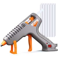 Hot Glue Gun, Volador 60W Anti-Drip Hot Melt Glue Gun Kit with 12PCS Glue Sticks for DIY Arts Crafts Sealing Hobbies Home Repairs