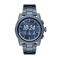 Michael Kors Access, Men's Smartwatch, Grayson Navy-Tone Stainless Steel, MKT5027