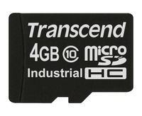 Transcend Information TS4GUSDC10I 4GB Industrial Temp Micro SD