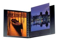 ProFolio by Itoya, ProFolio Multi-Ring Refillable Binder - A3 Size, 11.7 x 16.5 Inches