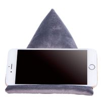 Chinaware Phone Holder,Tablet Stand Pillow Pad Holder,Phone Stands Multi-Angle Soft Pillow Bed Stand,Magazine Reading Holder for Home,Office,Car (Gray)