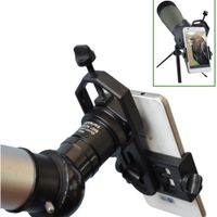 Solomark Universal Cell Phone Adapter Mount - Compatible with Binocular Monocular Spotting Scope Telescope and Microscope - for iPhone Sony Samsung Moto Etc