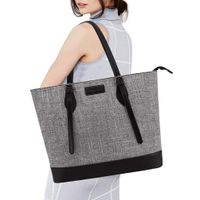 Laptop-Bag-for-Women 15.6-Inch Adjustable Shoulder Strap Work-Tote-Bag Lightweight Teacher-Bag Business Casual Nylon Computer-Bags for Work School Travel