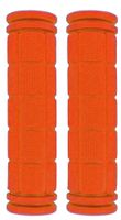 U-JOY Bike Handlebar Grips for Kids Girls Boys, Non-Slip Rubber Mushroom Bicycle Grips for Scooter Cruiser Seadoo Tricycle Wheel Chair Mountain Road Urban Foldable Bike MTB BMX (Orange)