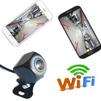 WiFi Reversing Camera WiFi Car Backup Camera Realtime Video Transmitter Mini Size Waterproof Night Vision for iOS and Android app