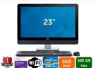 Dell Optiplex 9020 All In One FHD (1920 x 1080) Business PC, Intel 4th Gen Quad Core i5-4570S, 8GB Ram, 500GB HDD, HDMI, VGA, WIFI, DVD-RW, Bluetooth, USB 3.0, Win 10 Pro (Renewed)