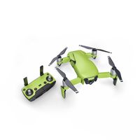 Solid State Lime 51 Piece Decal Kit for DJI Mavic Air Drone - Includes Drone Skin, Controller Skin and 3 Battery Skin