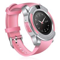 ThinIce V8 Smart Watch Bluetooth with Camera Touch Screen Pedometer Sedentary Reminder Sleep Monitor Instant Notification Smartwatch