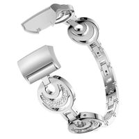 Homsta Stainless Steel Bands Compatible with Fitbit Charge 3 - Luxury Watch Replacement Accessory Wristbands Bracelets for Men Women
