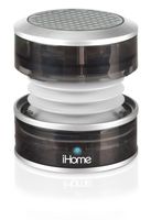 iHome iM60LT Rechargeable Mini Speaker - Gray Translucent