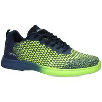 Pyramid Men's Path Lite Seamless Mesh Bowling Shoes - Navy/Voltage Lime Size 11