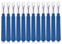 JoyFamily 12 Pieces Seam Ripper Stitch Thread Unpicker, Sewing Tools with Plastic Handle and Cover for Sewing and Crafting