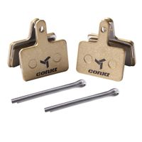 2 Pairs Sintered Metal Disc Brake Pads for TRP Tektro Shimano Deore Br-M575 M525 M515 T615 T675 M505 M495 M486 M485 M475 M465 M447 M446 M445 M416 M415 M395 M396 M375 M315 M355 C601 C501 DP-B01S