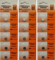 15 Genuine Loopacell CR927 3v Lithium 927 Coin Batteries Freshly Packed by Loopacell