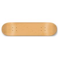 Moose Blank 7.63" Skateboard Deck (Natural)