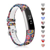 ZEROFIRE Band Compatible with Fitbit Alta and Alta HR Replacement Wristband Adjustable Silicone Sports Watch Band for Men Women Colorful Printing Straps, Standard Size for 5.5"-8.1" Wrists, No Tracker
