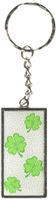 Graphics and More Lots of Luck Lucky Irish Four Leaf Clover Keychain Ring (K1222)