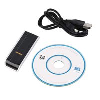 Lamijua Biometric USB Fingerprint Reader Security Password Lock for Laptop PC Computer Support English,Russian etc.