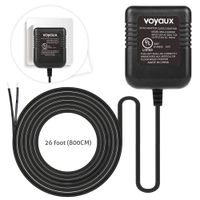 Doorbell Transformer, 24 Volt Transformer Thermostat, Comptible with Honeywell, Nest Ecobee, Sensi,and All Version of Ring Doorbell / 26 ft Cable C Wire Adapter