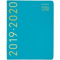 AT-A-GLANCE 2019-2020 Academic Year Weekly & Monthly Planner/Appointment Book, Large, 8-1/2" x 11", Contempo, Teal (70957X42)