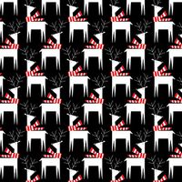 Jillson & Roberts Bulk Gift Wrap, Dashing Deer, 1/2 Ream 417' x 30"