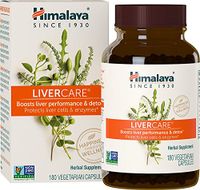 Himalaya LiverCare/Liv.52, 180 Vegetarian Capsules for Liver Detox 375mg by Himalaya