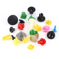 Qiilu 1000pcs Assorted Plastic Car Door Trim Clip Bumper Fastener Retainer Rivet Push Pin Kit