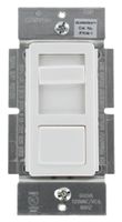 Leviton IPX06-10Z IllumaTech 600VA Preset Electronic Mark 10 Powerline Fluorescent Slide Dimmer, Single Pole and 3-Way, White/Ivory/Light Almond