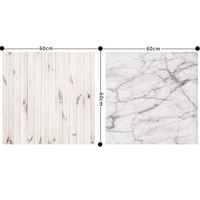 HUAYI 2x2ft Grey Marble Canvas Photo Backdrops Vinyl Photography Background Photo Studio Props Wood Backdrop LW-045