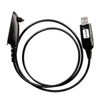 Retevis 2 Way Radio USB Programming Cable for Motorola GP328 GP338 HT1250 GP329 XTS960 GP380 GP1280 GP208 GM300 M110 GM338 Walkie Talkies (1 Pack)