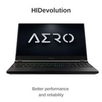 HIDevolution Gigabyte AERO 15 OLED SA-7US5130SH 15.6" UHD AMOLED | 2.6GHz i7-9750H, GTX 1660Ti, 32GB 2666MHz RAM, PCIe 1TB SSD | Authorized Performance Upgrades & Warranty