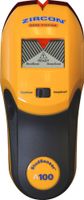 Zircon Stud Finder DIY/Pro StudSensor A100 Wall Scanner; StudScan Detects Edges of Wood/Metal Studs at 3/4" DeepScan Detects Wood/Metal to 1 1/2" Alerts Presence of Live, Unshielded AC Wire US Model
