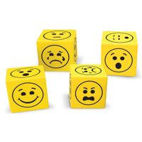 Learning Resources Emoji Dice, 200 Pieces